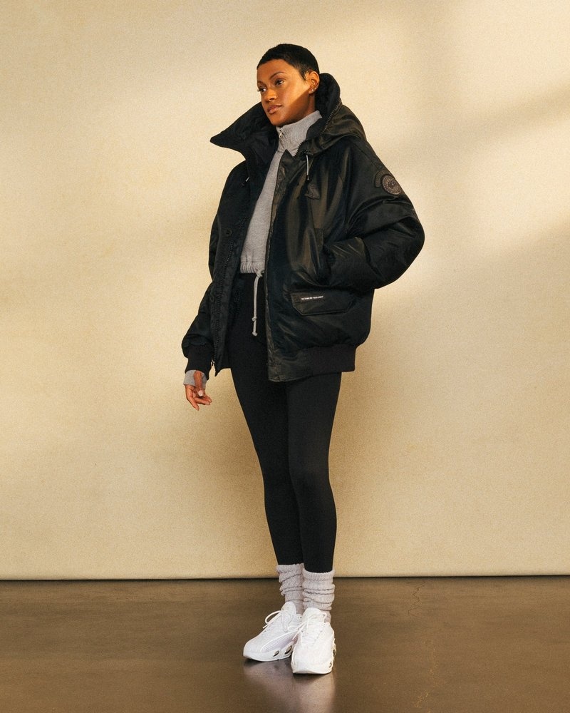 capispalla ovo canada goose chilliwack bomber nero di october