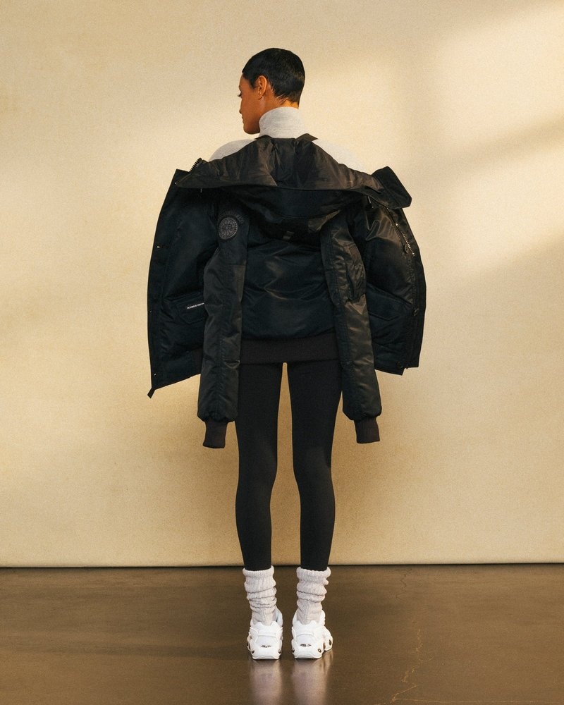 capispalla ovo canada goose chilliwack bomber nero di october