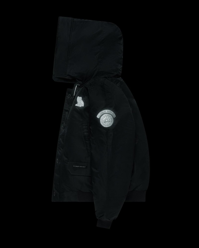 capispalla ovo canada goose chilliwack bomber nero di october