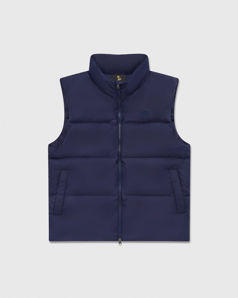 capispalla octobers very own ovo bounce vest blu navy