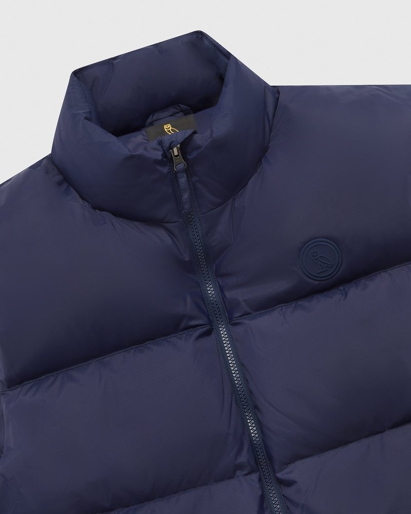 capispalla octobers very own ovo bounce vest blu navy