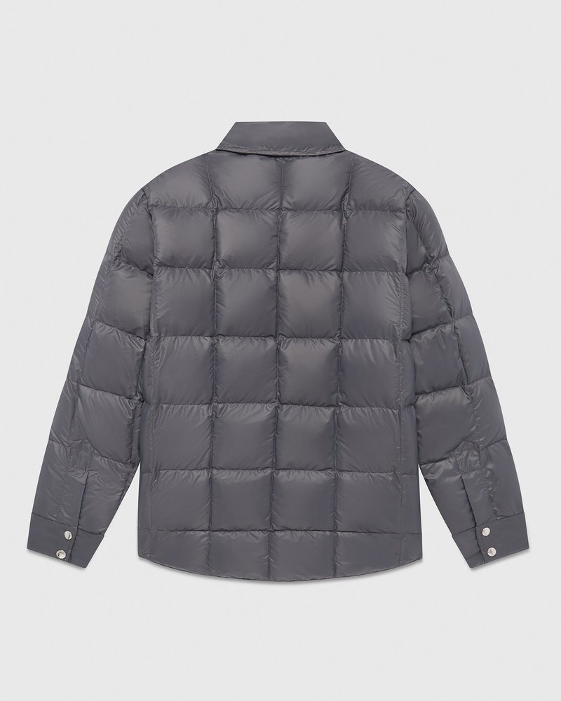 capispalla octobers very own ovo crescent down works down shirt grigio