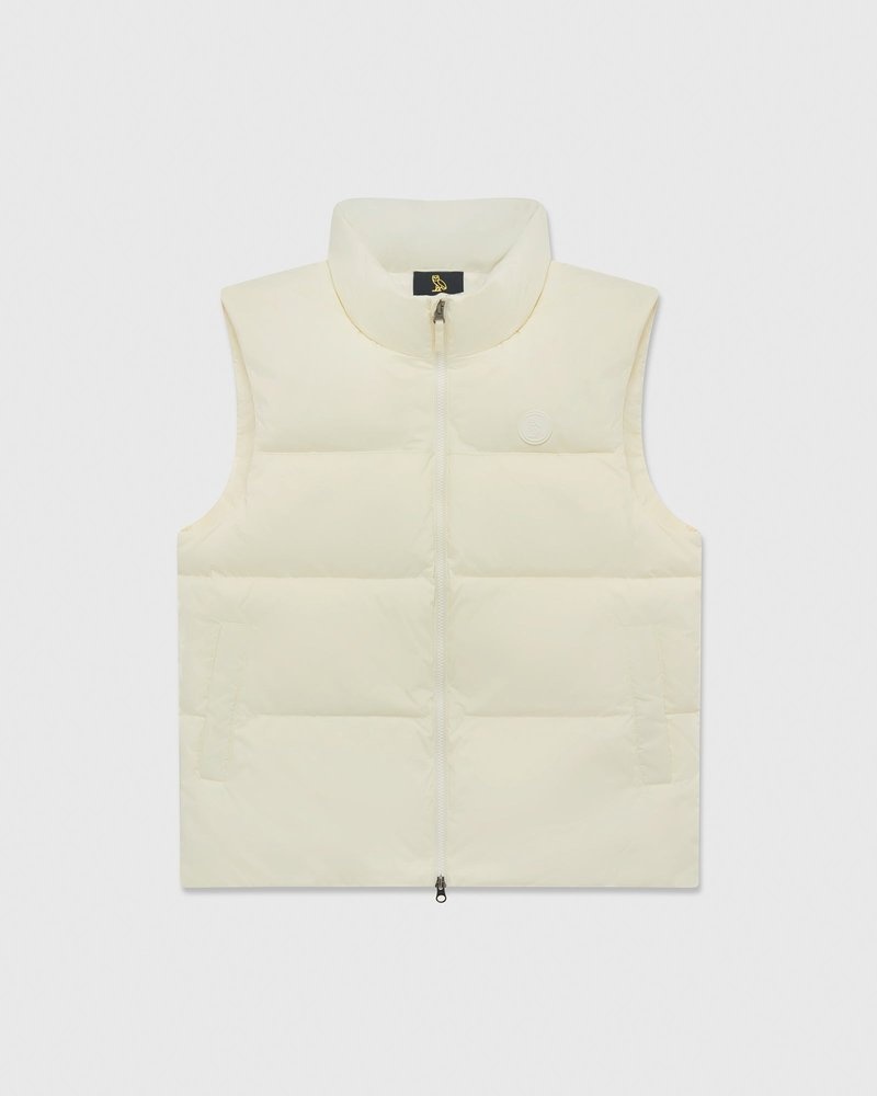 capispalla ovo bounce vest creme di october