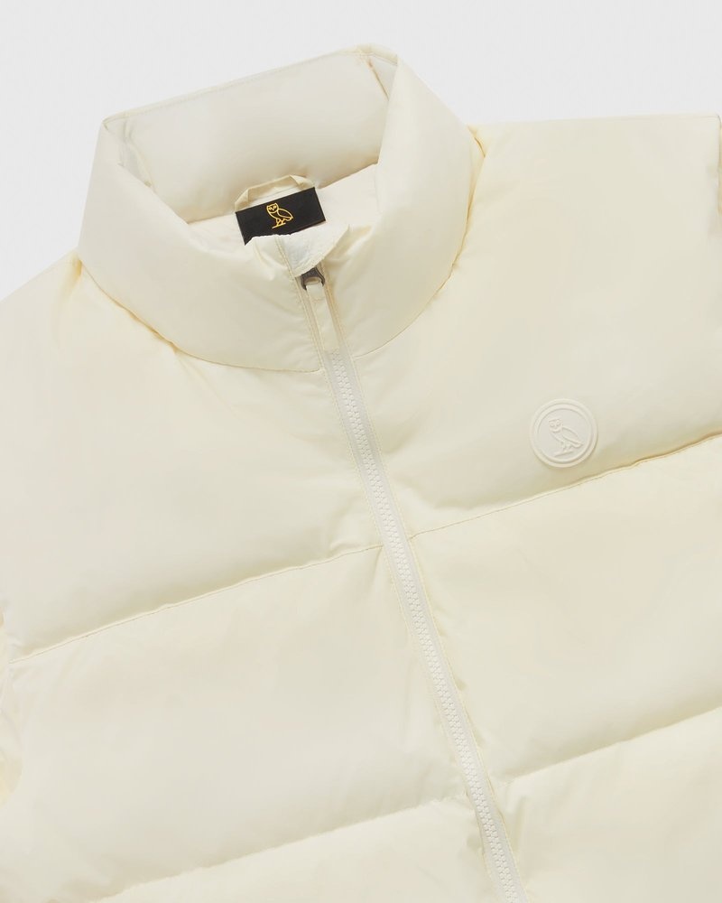 capispalla ovo bounce vest creme di october