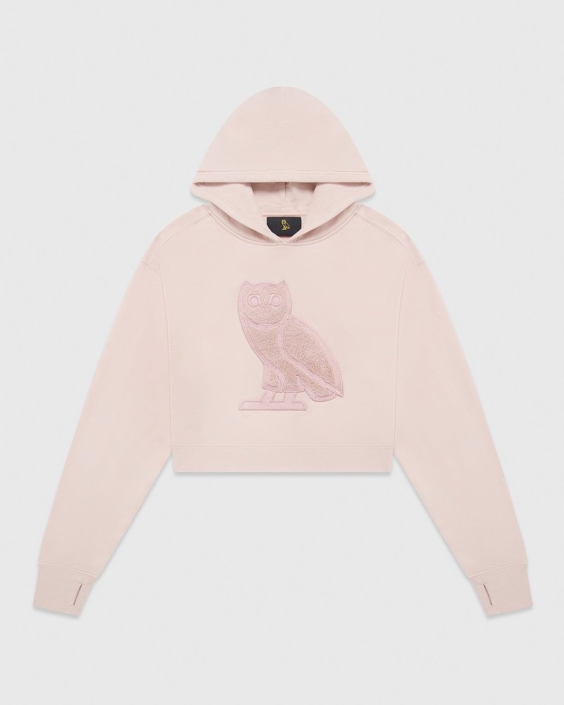 maglioni felpa con cappuccio ovo og rosa di octobers very own