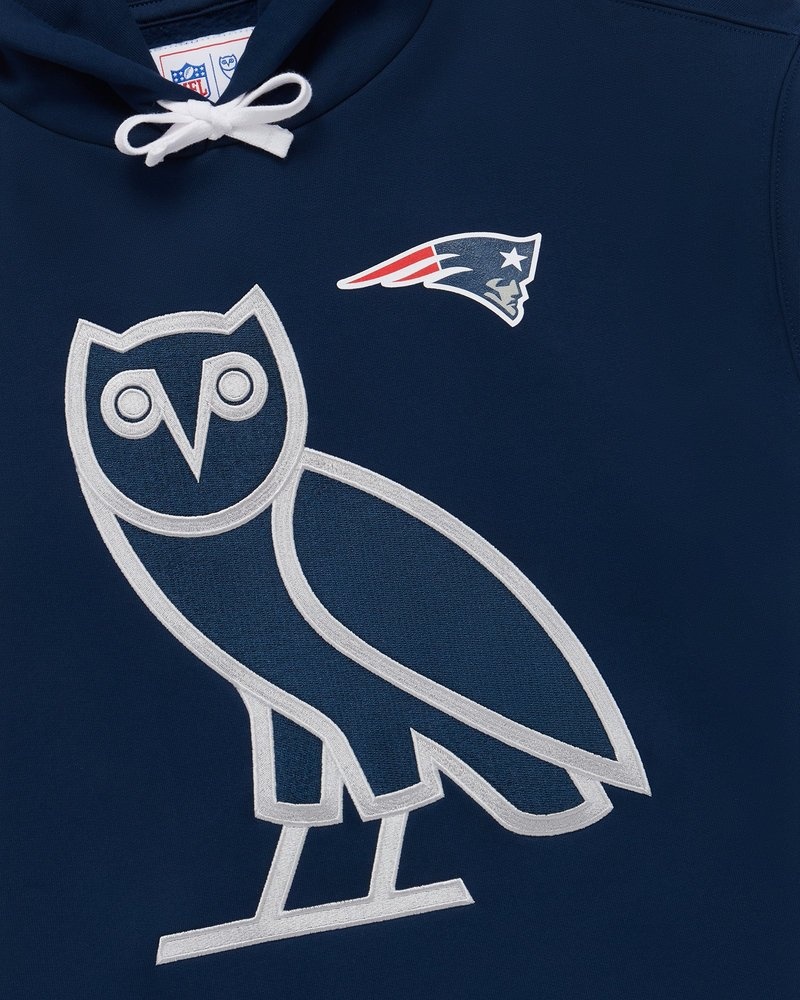 maglioni ovo nfl new england patriots og hoodie blue di october