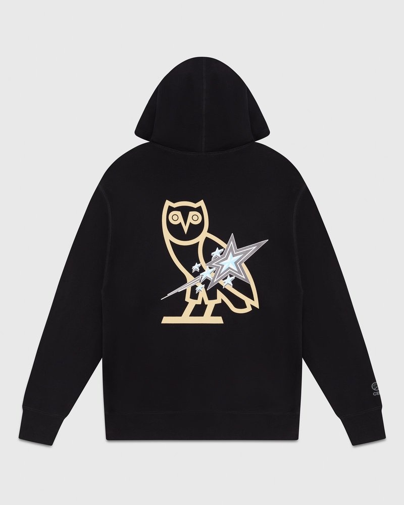 maglioni octobers very own ovo sss triple s felpa con cappuccio nera