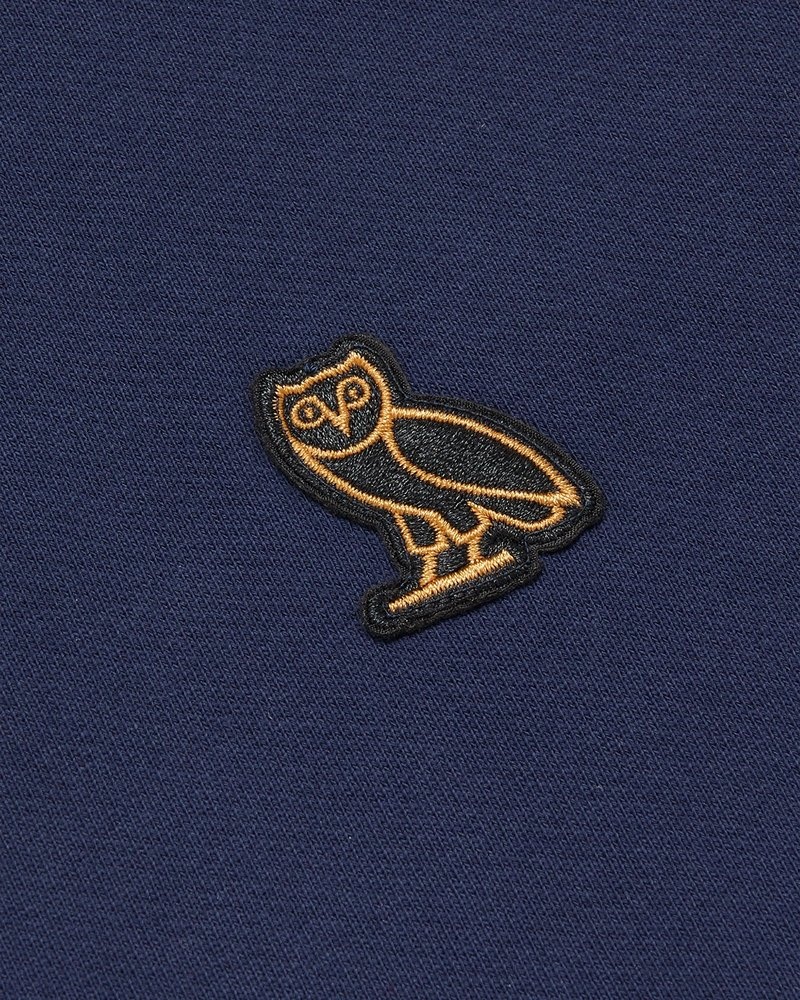maglioni octobers very own ovo classic full-zip pista jacket blu navy