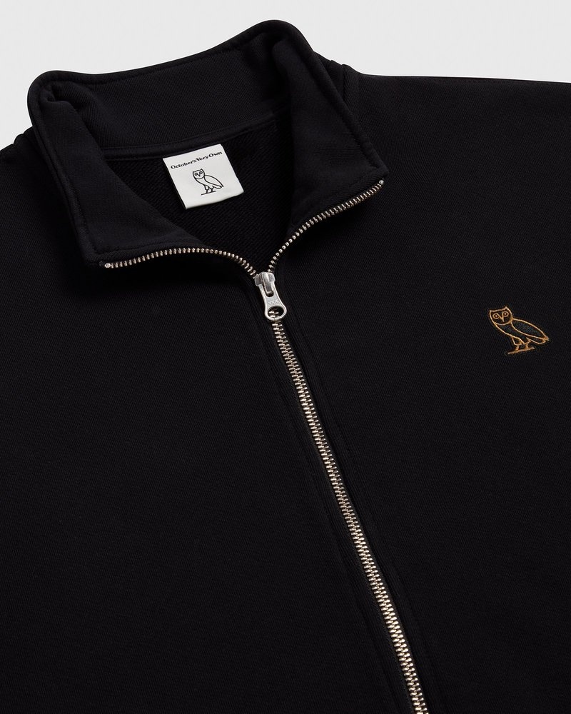 maglioni octobers very own ovo classic full-zip pista jacket nero