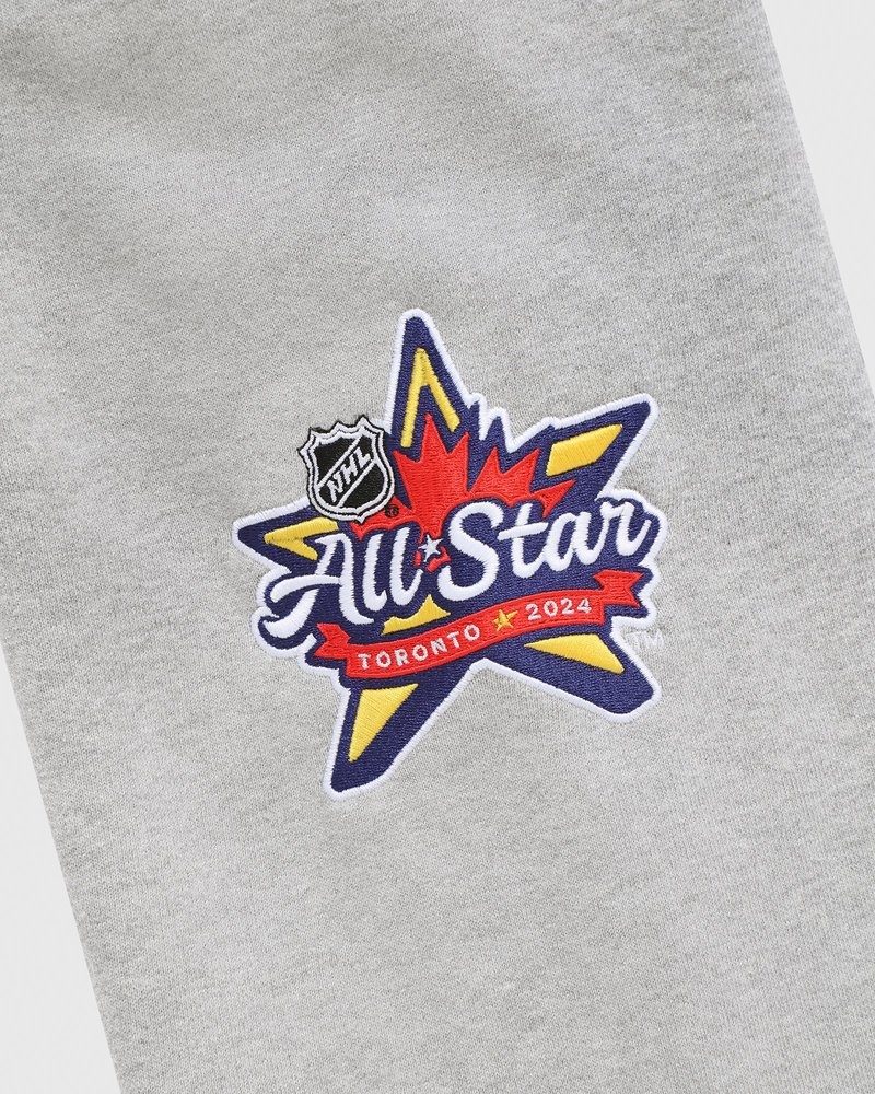 felpa con cappuccio grigia ovo nhl all star di octobers very own