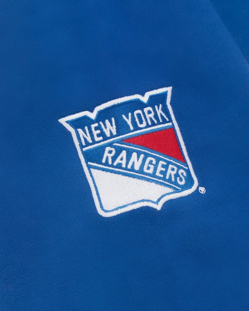 maglioni ovo new york rangers hoodie blue di october