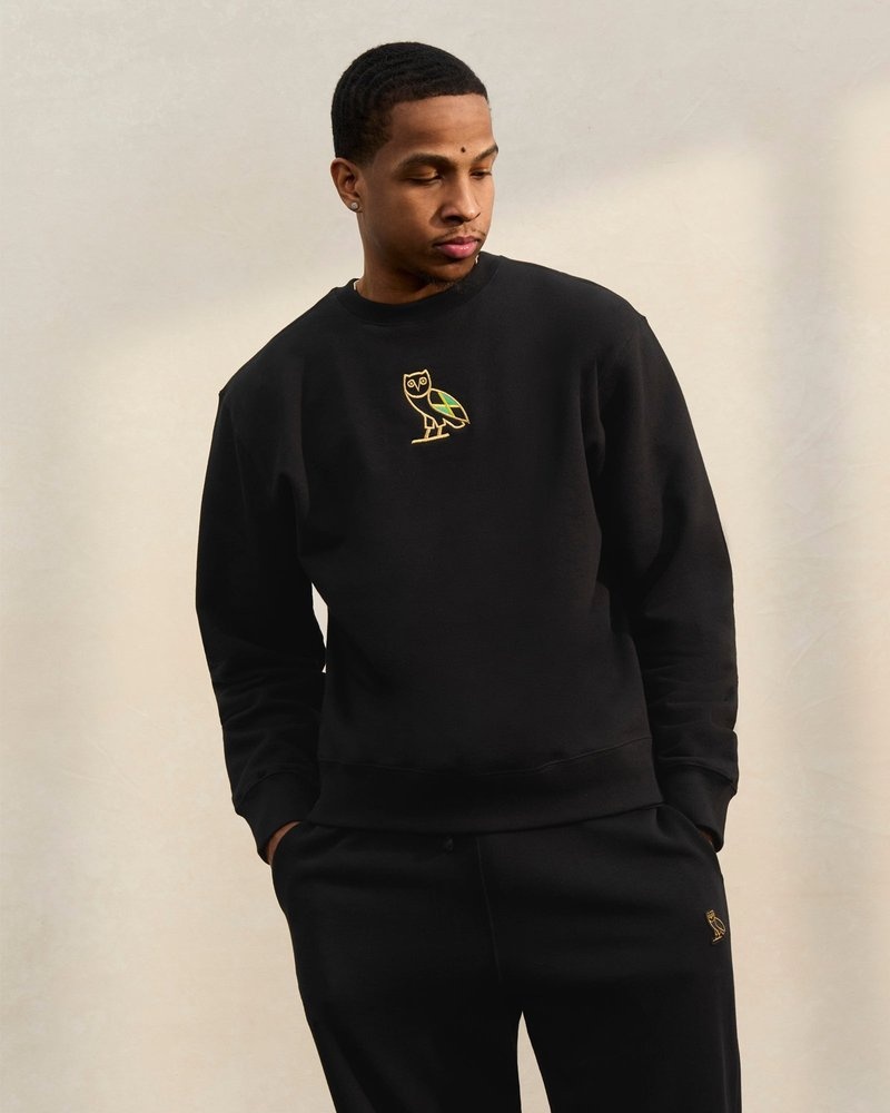 maglioni octobers very own ovo international mini og crewneck jamaica