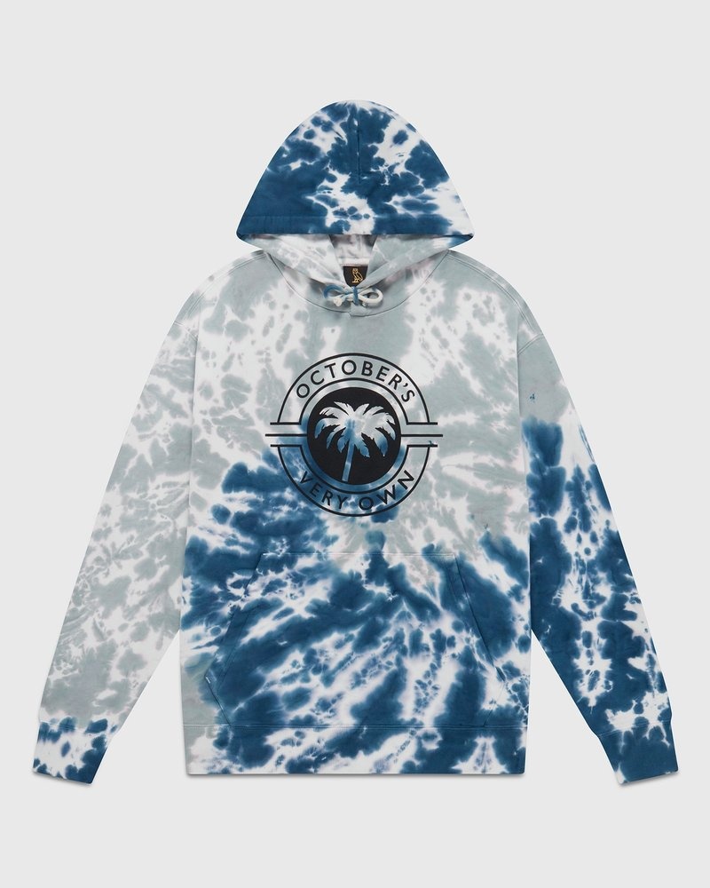 maglioni con cappuccio ovo tropics di october tie dye