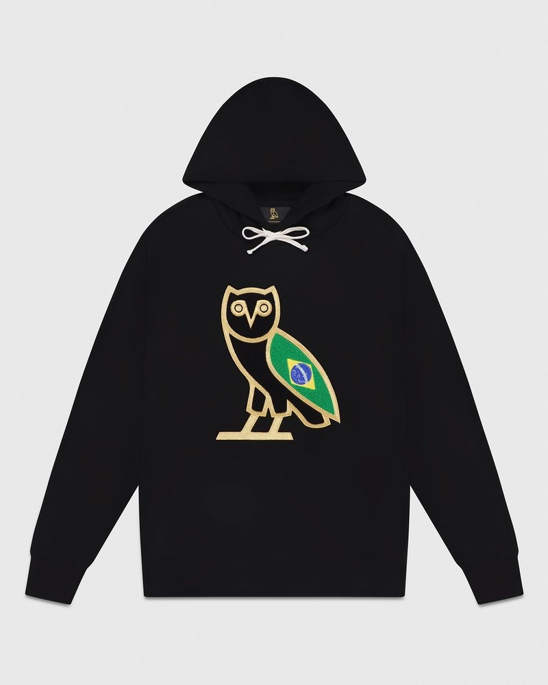 maglioni felpa con cappuccio ovo international og brazil di october