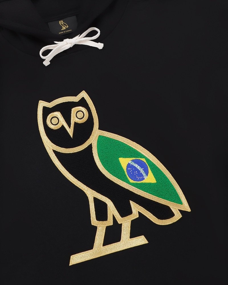 maglioni felpa con cappuccio ovo international og brazil di october