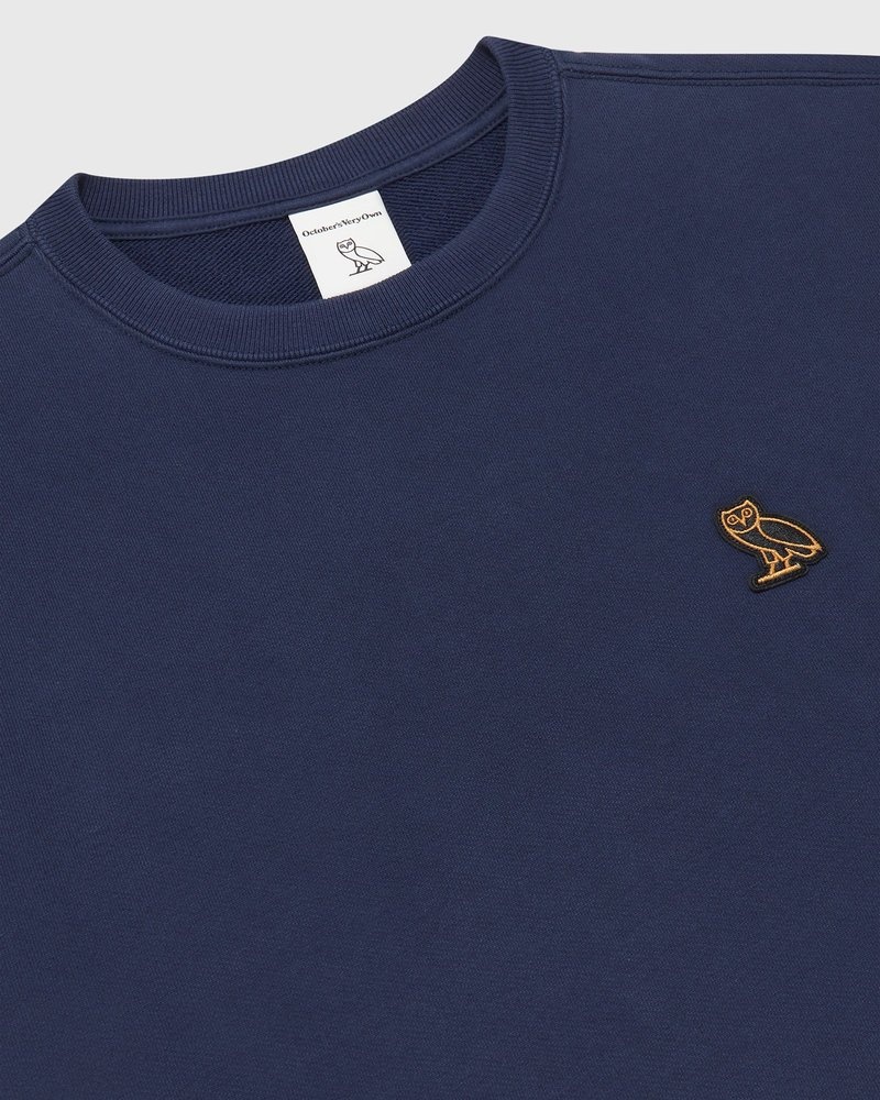 maglioni octobers very own ovo classic crewneck blu navy
