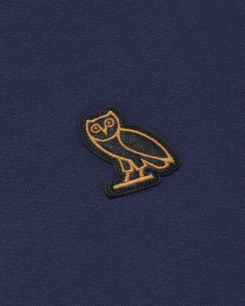 maglioni octobers very own ovo classic crewneck blu navy