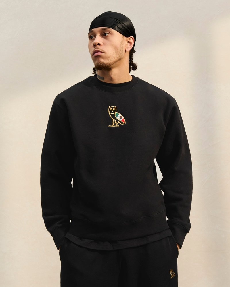 maglioni ovo international mini og crewneck mexico il capo più esclusivo di ottobre