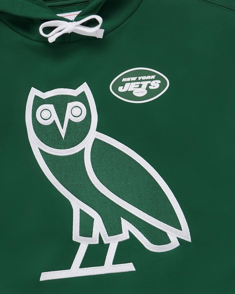 maglioni di ottobre ovo nfl new york jets og hoodie green