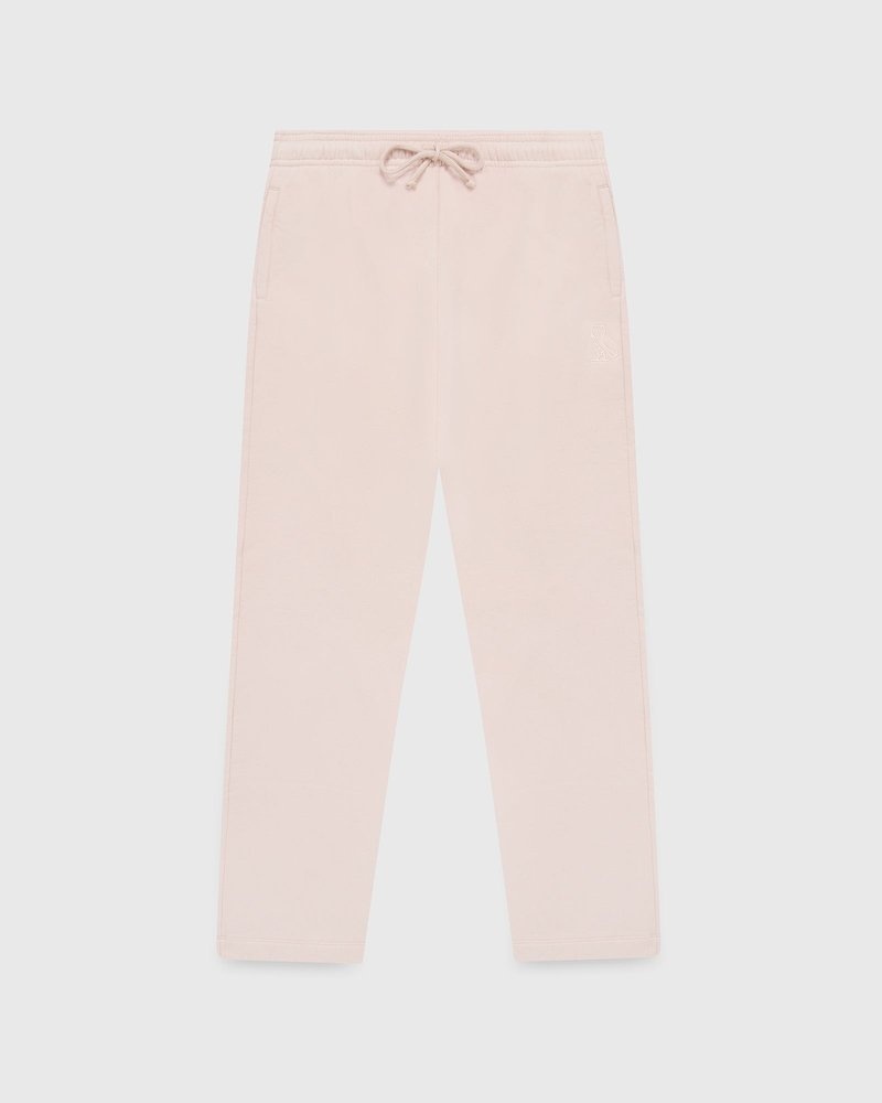 pantaloni della tuta con orlo aperto ovo di october rosa