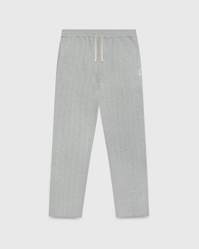 pantaloni della tuta ovo herringbone open hem di octobers very own grigi