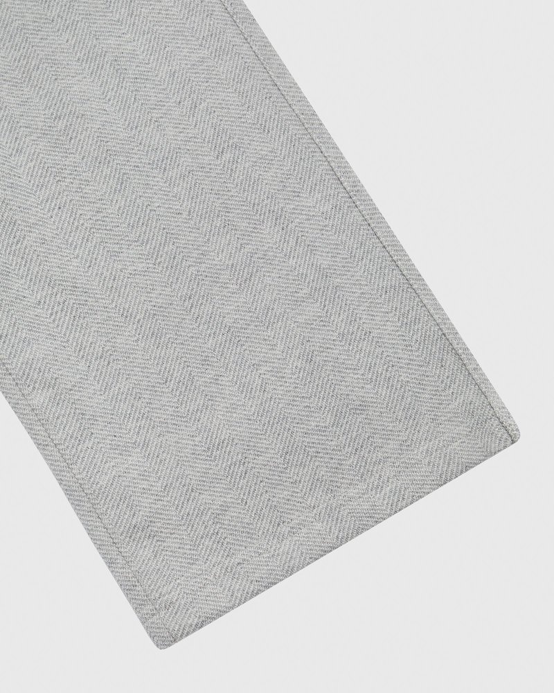 pantaloni della tuta ovo herringbone open hem di octobers very own grigi
