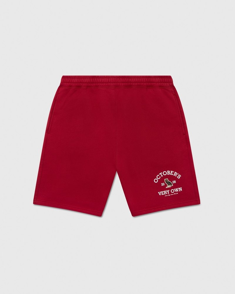 i pantaloncini da ginnastica ovo collegiate di october scarlet