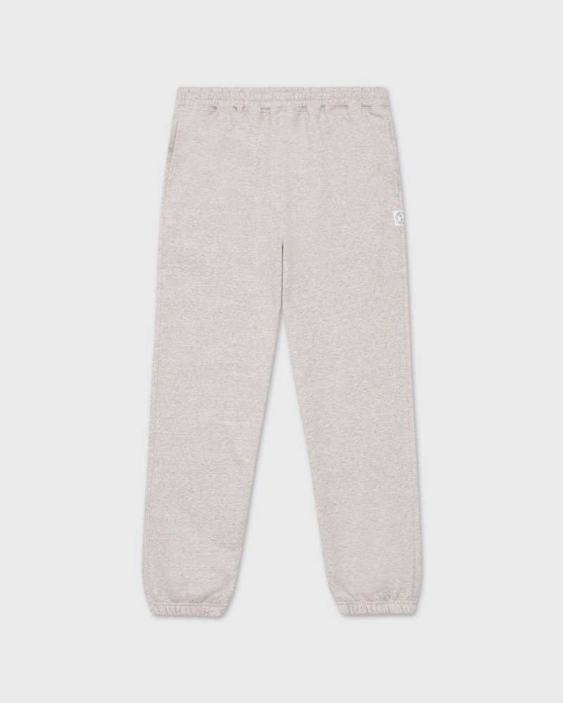 pantaloni della tuta ovo speckle fleece relaxed fit di octobers very own color avena