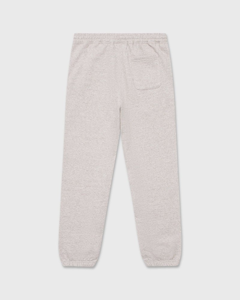 pantaloni della tuta ovo speckle fleece relaxed fit di octobers very own color avena