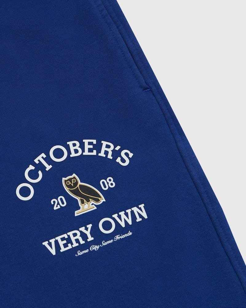 pantaloni della tuta ovo college di october blu reale