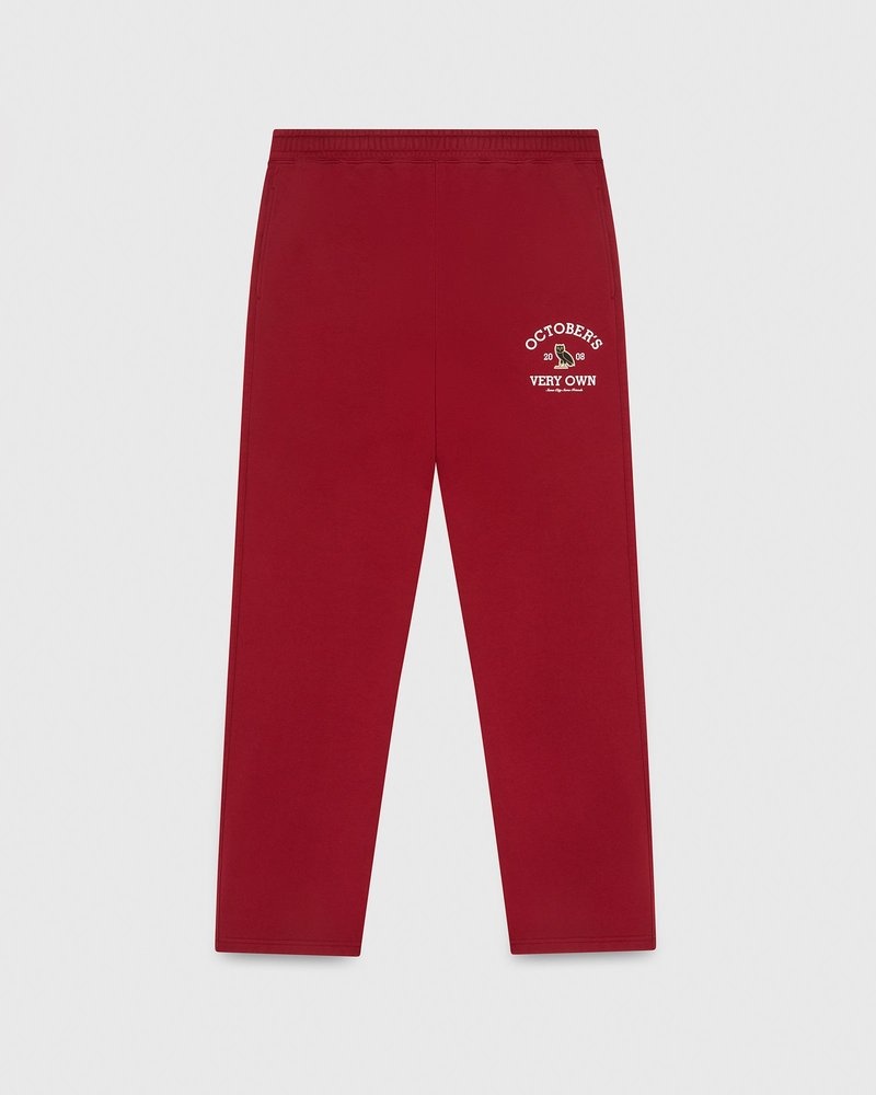 pantaloni della tuta ovo collegiate open hem di october scarlatti