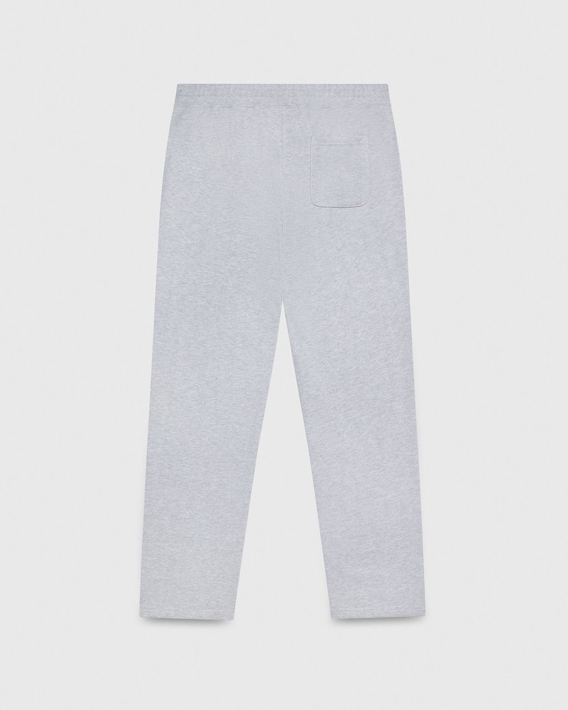 pantaloni della tuta ovo herringbone open hem di octobers very own grigi
