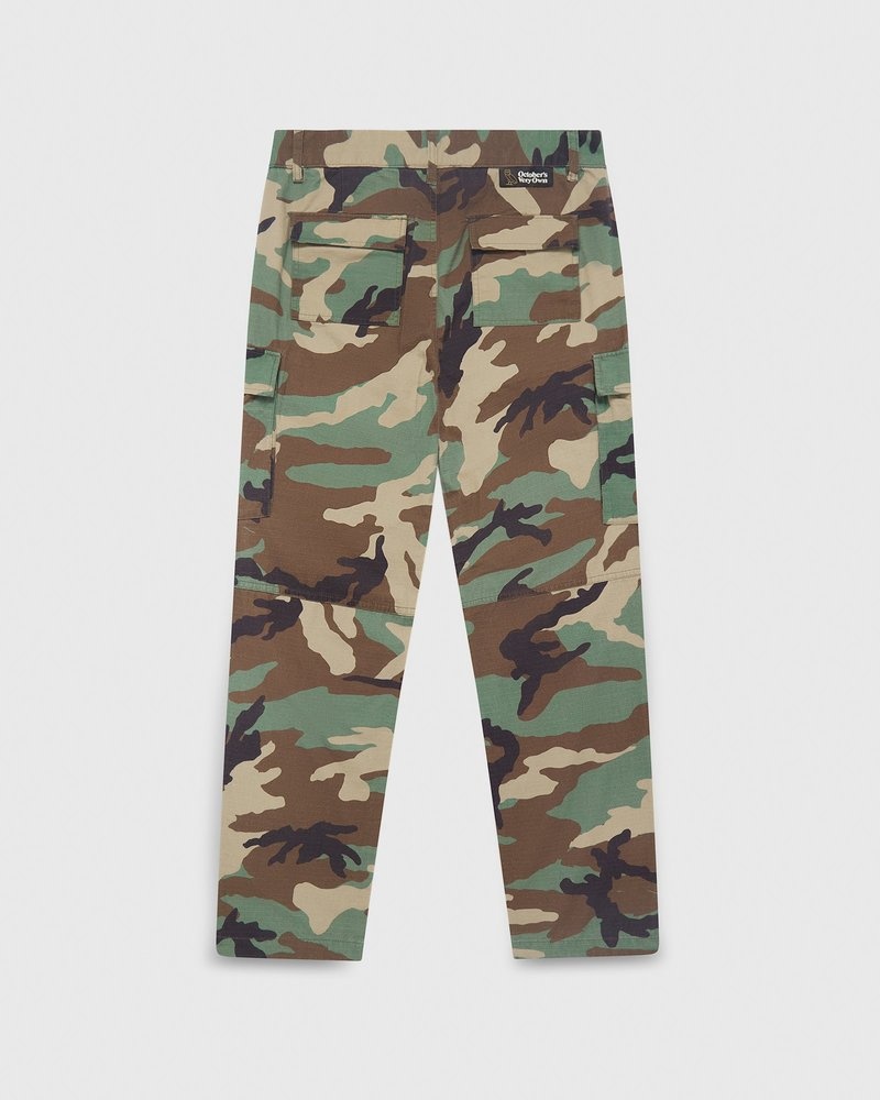 pantaloni cargo ovo ripstop camouflage di october