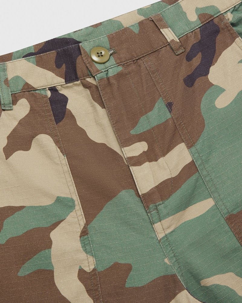 pantaloni cargo ovo ripstop camouflage di october