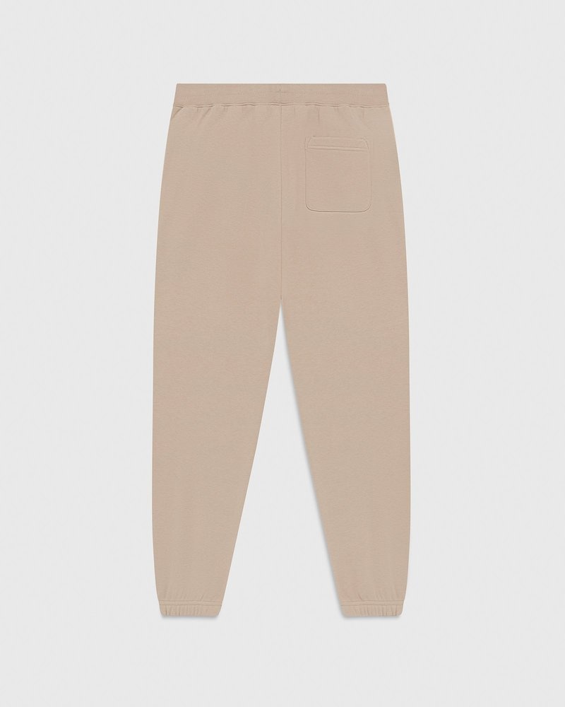 pantaloni della tuta in peluche ovo mini og di october color sabbia