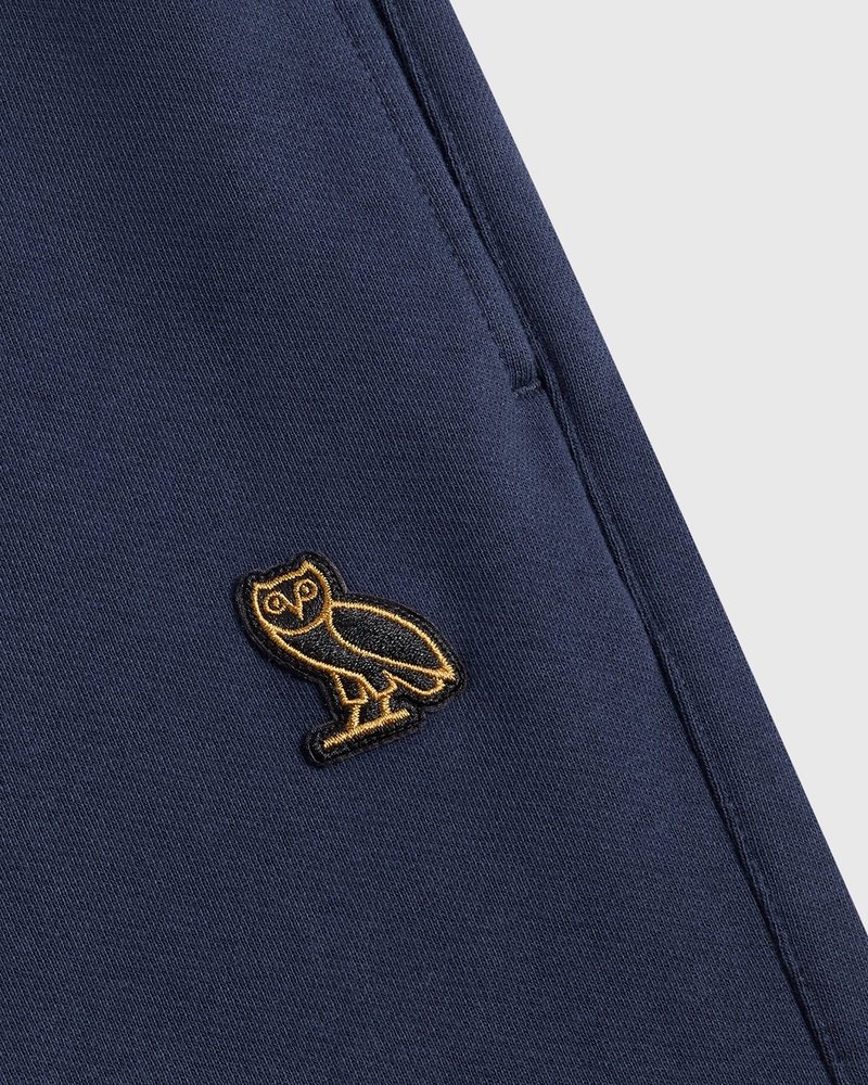 pantaloni della tuta ovo classic relaxed fit di october blu navy