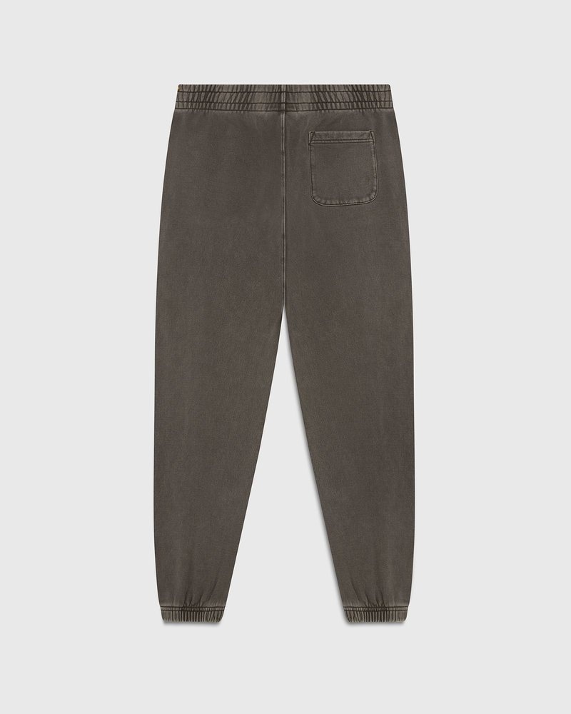 pantaloni della tuta ovo muskoka garment dyed relaxed fit di octobers very own marroni