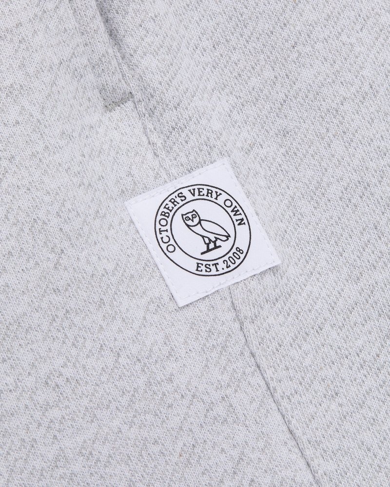 pantaloni della tuta ovo speckle fleece relaxed fit di octobers very own grigi