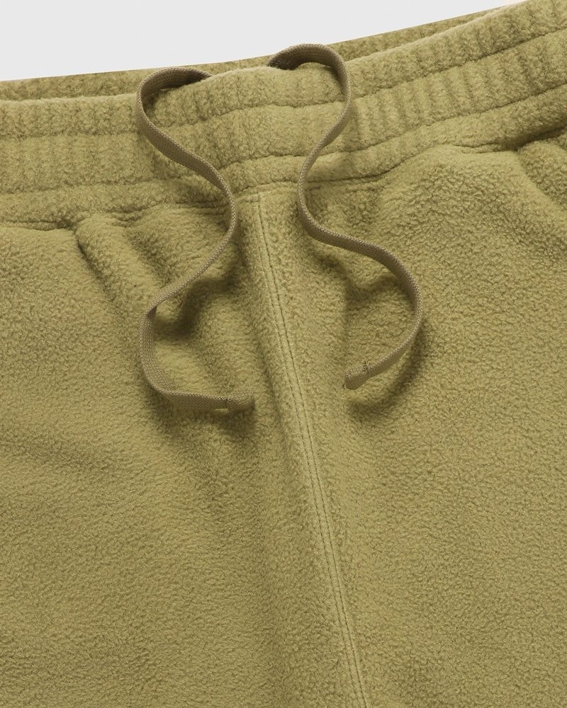 pantaloni della tuta con orlo aperto e logo ovo arch di october verde oliva