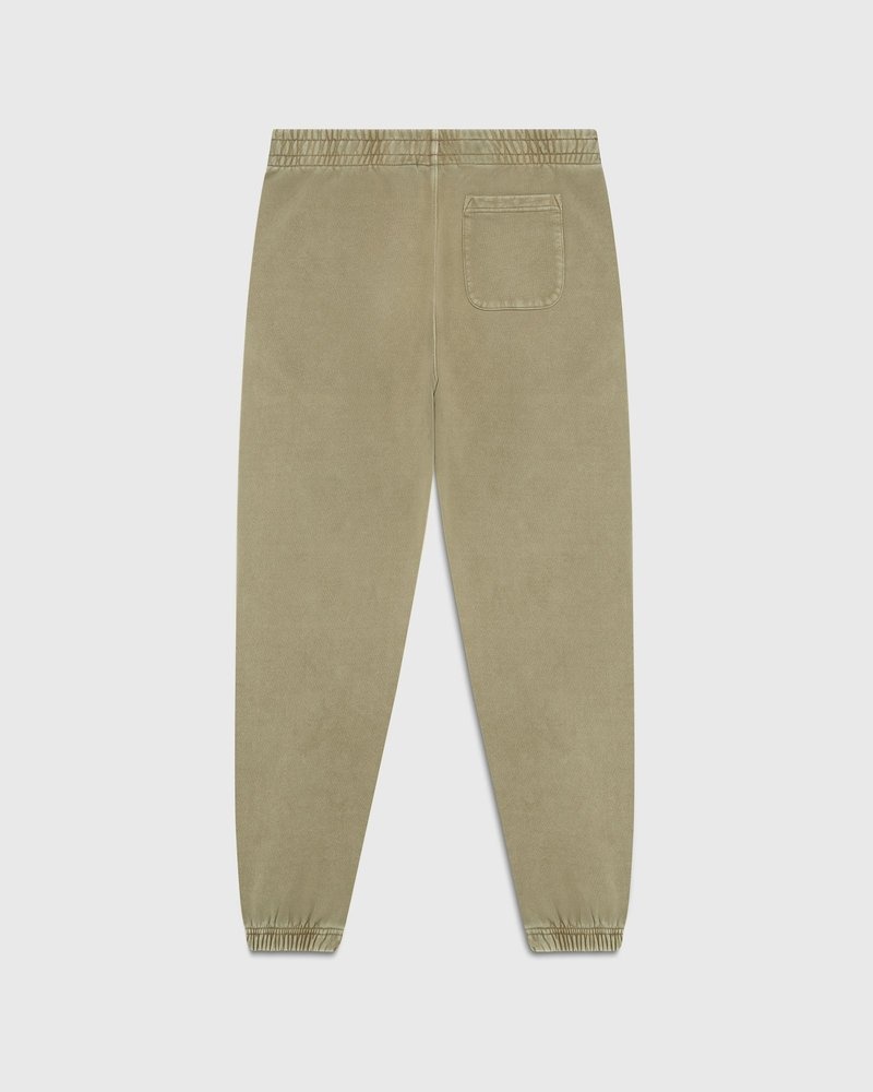 pantaloni della tuta ovo muskoka garment dyed relaxed fit di october color sabbia