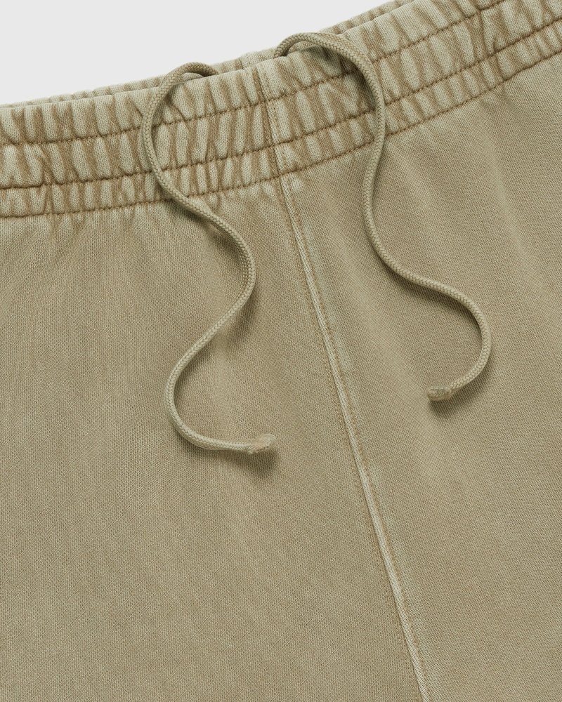 pantaloni della tuta ovo muskoka garment dyed relaxed fit di october color sabbia
