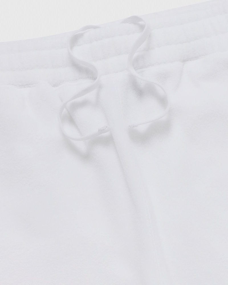 pantaloni della tuta con orlo aperto e logo ovo arch di october bianchi