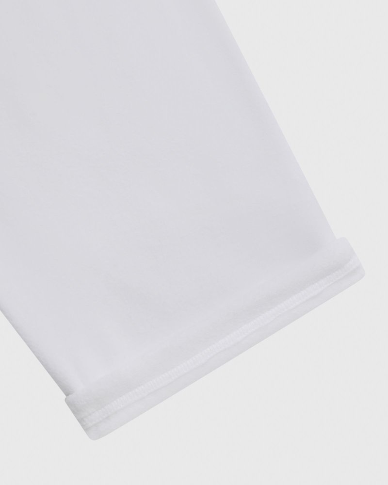 pantaloni della tuta con orlo aperto e logo ovo arch di october bianchi