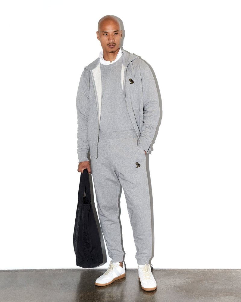 pantaloni della tuta ovo classic slim fit di octobers very own grigi