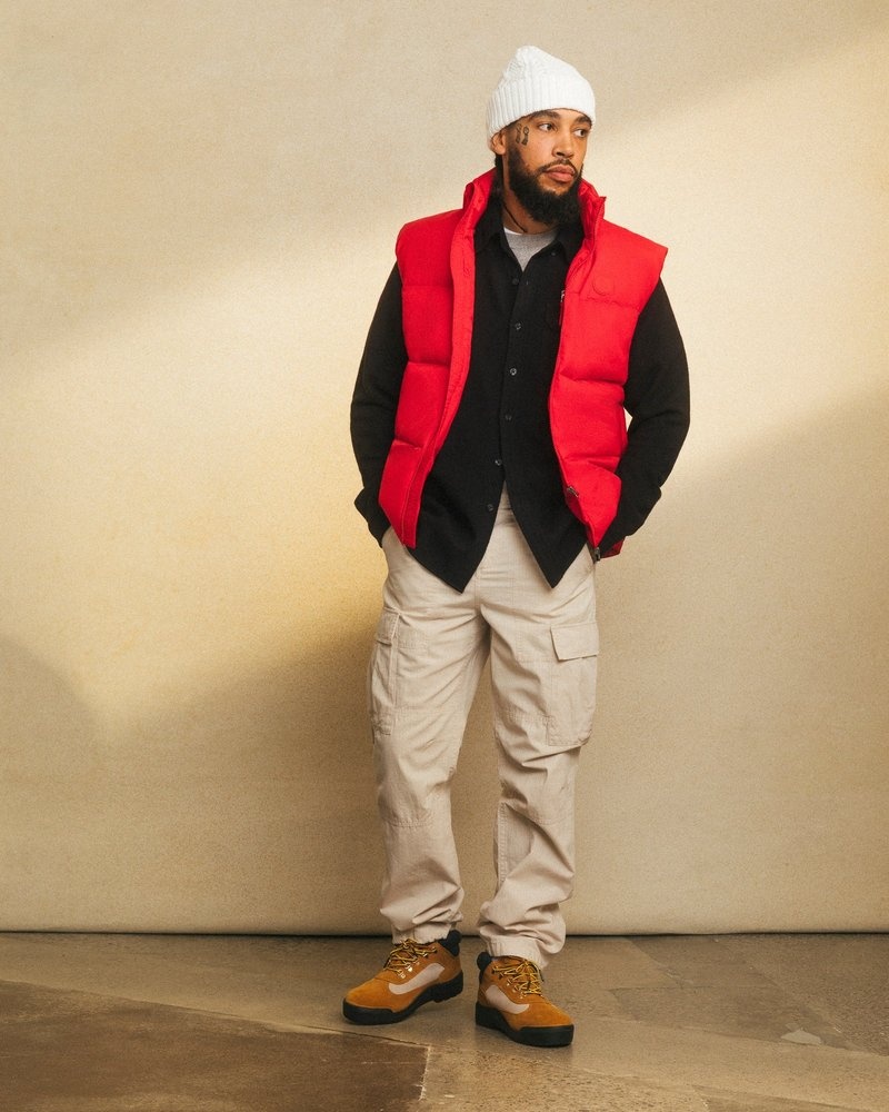 pantaloni cargo ovo ripstop di october modello stone