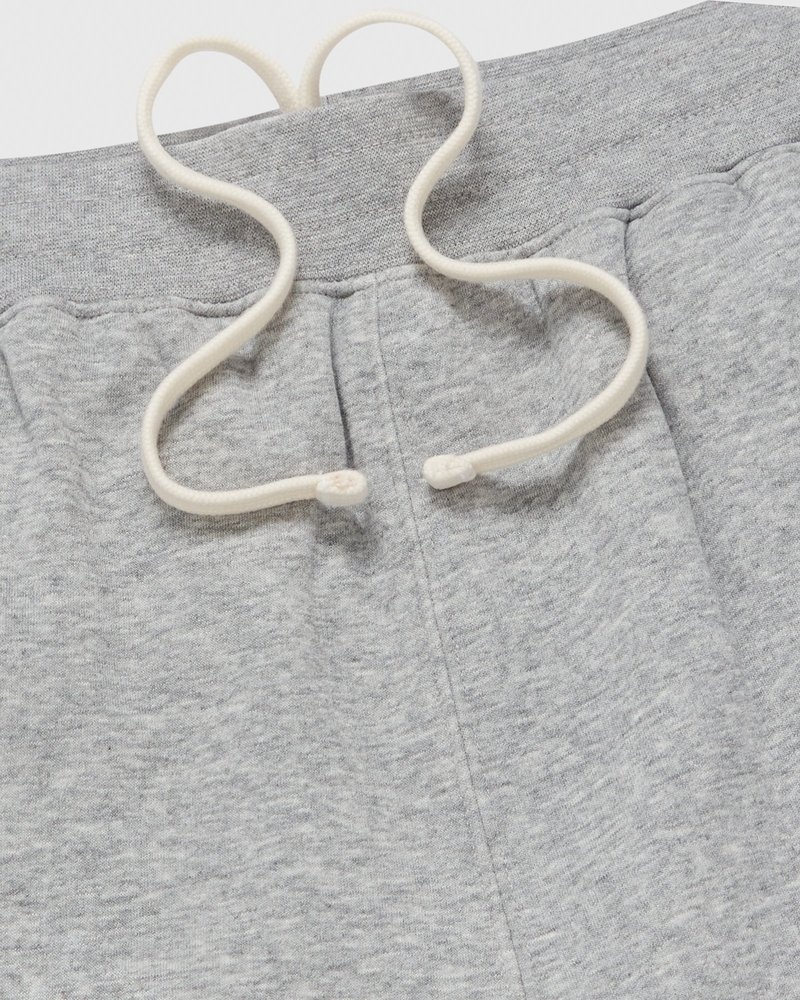 pantaloni della tuta in peluche ovo mini og di october grigi