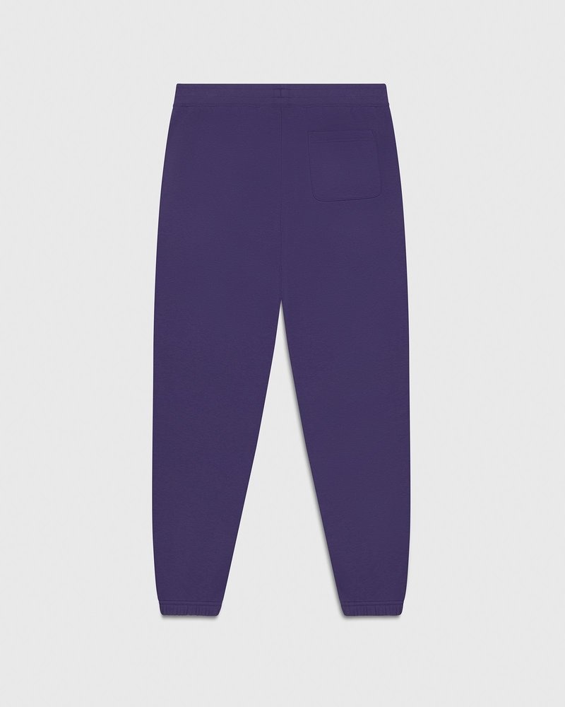 pantaloni viola della tuta in peluche ovo mini og di october
