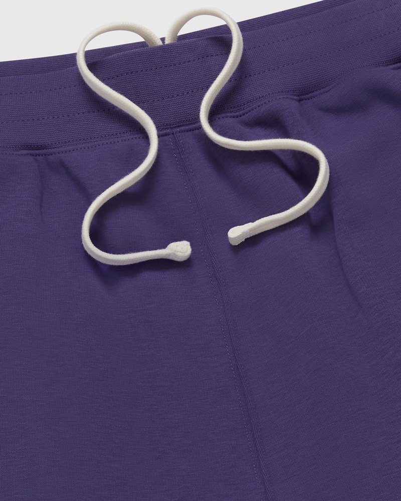pantaloni viola della tuta in peluche ovo mini og di october
