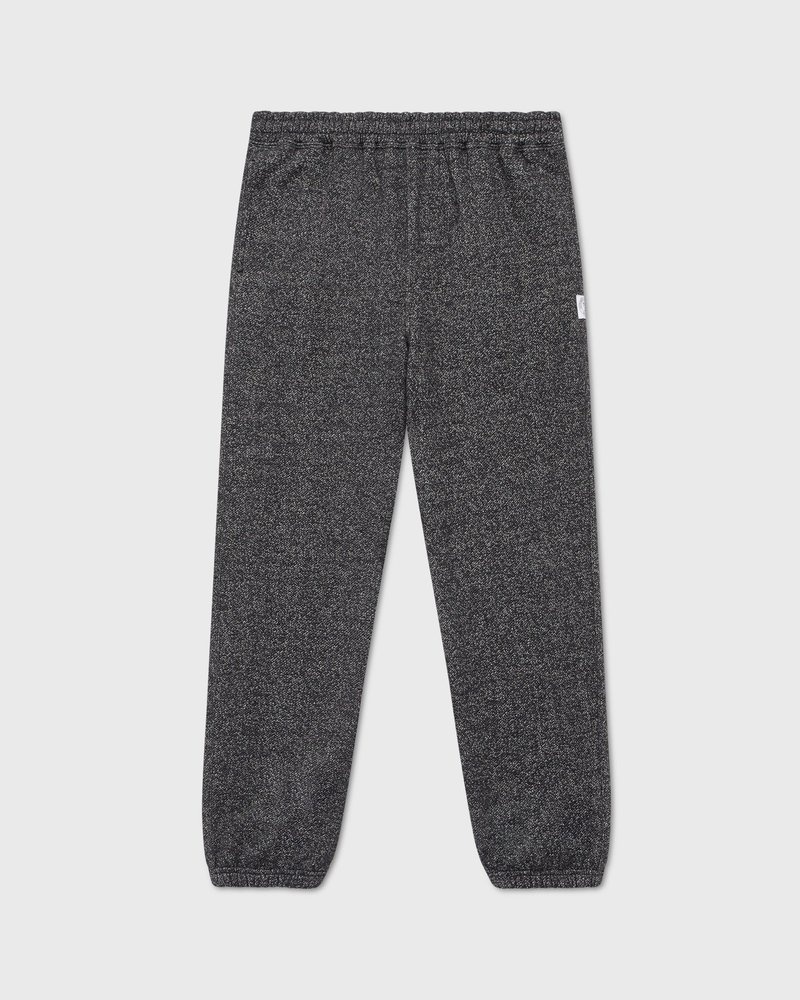 pantaloni della tuta ovo speckle fleece relaxed fit di octobers very own neri