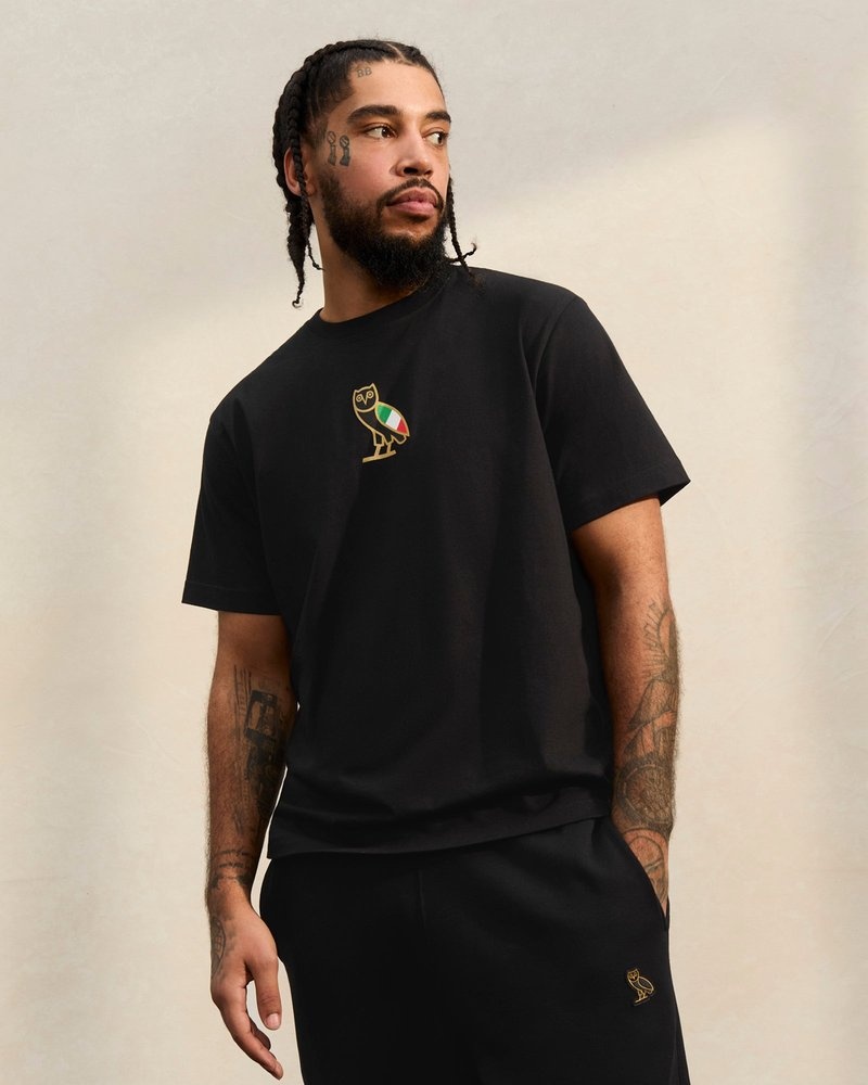 magliette octobers very own ovo international mini og t-shirt nera